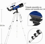 Telescopio para niños y adultos Eco Pro, apertura de 2.756 in (USADO)