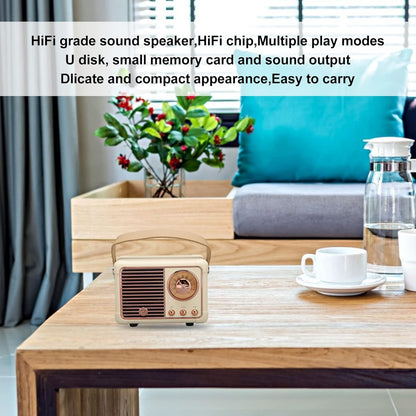 Altavoz, mini-bocina, HM11 Retro, BT 5.0, Vintage de Sonido HiFi