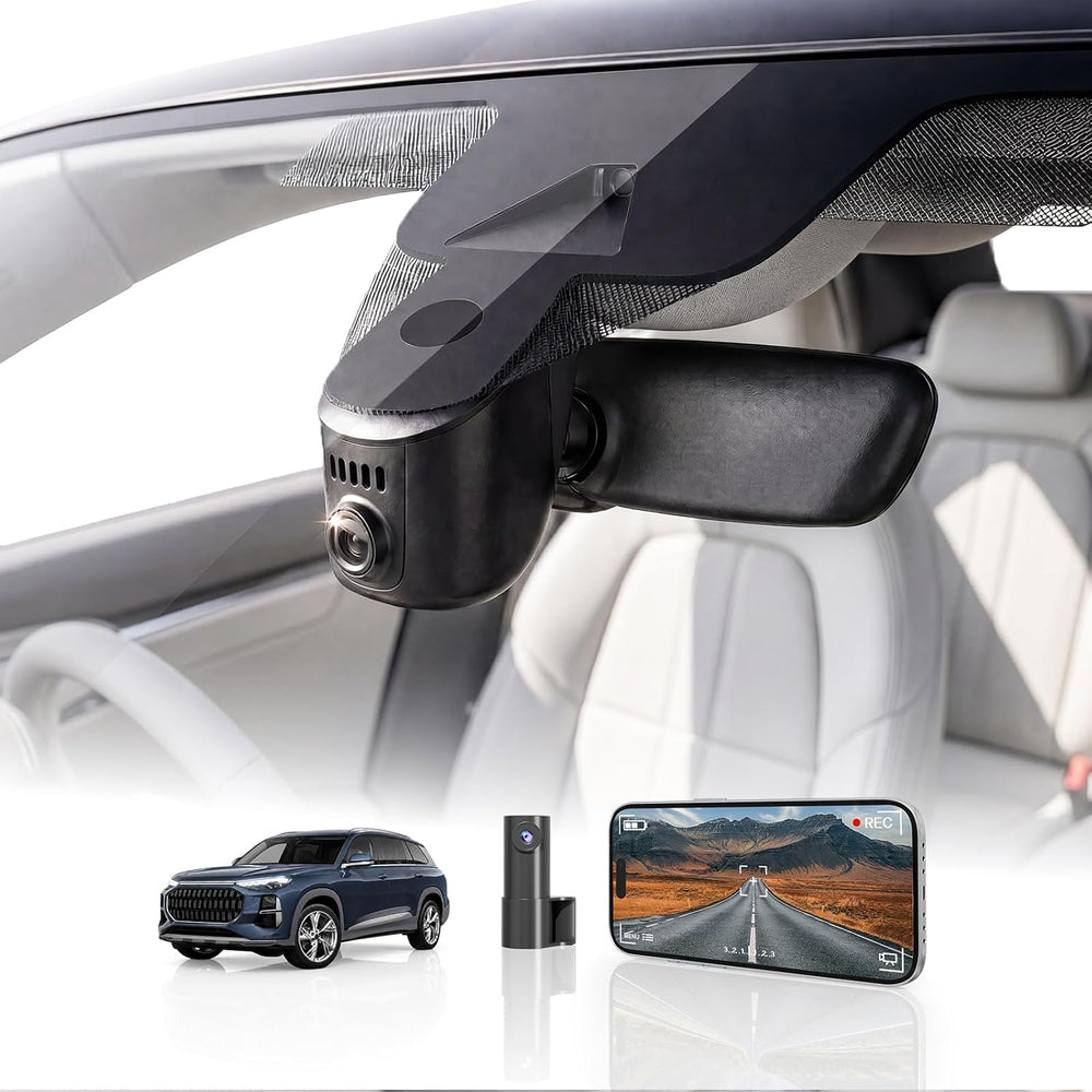 Cámara de tablero frontal 4K y trasera 1080P, Kbsynt G-Sensor