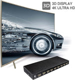 Divisor HDMI de 1 x 8 de Anlink-1 en 8 salidas, alta calidad Ultra HD 4K