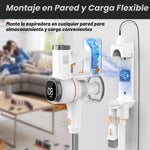Aspiradora inalámbrica para el hogar, Tikom V500 con Base de Pared