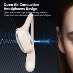 Auriculares inalámbricos de oreja abierta, IPX7 impermeables.