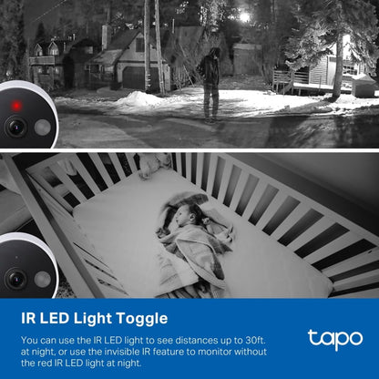 Cámara de seguridad inteligente Tapo TP-Link C120 (USADO)