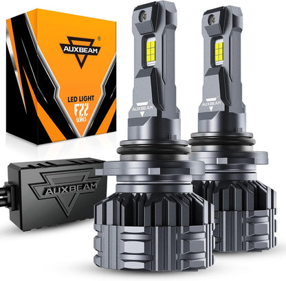 Auxbeam 2 Focos LED 9006 serie F22 alta potencia antiniebla