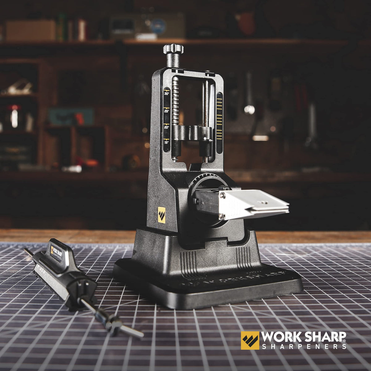 Kit afilador de cuchillos Work Sharp Precision Adjust con guía de ángulo fijo — vista 4