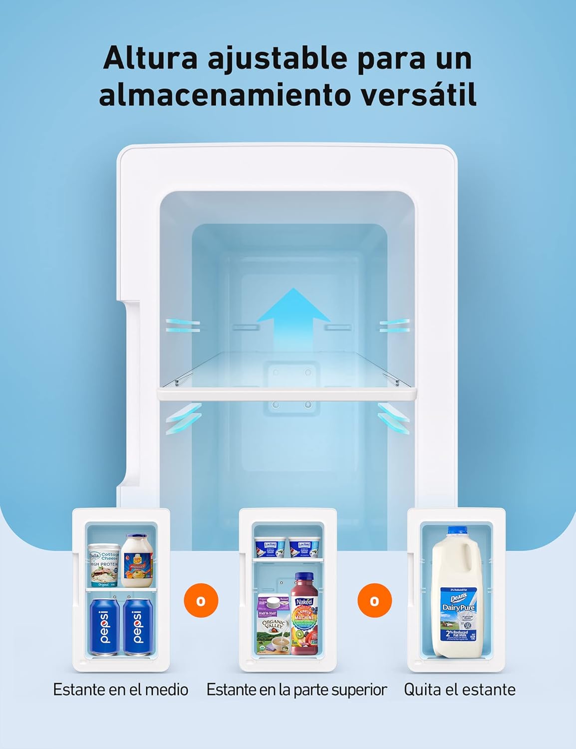 Mini Refrigerador, AstroAI de 6 Litros, cap. 8 Latas, (USADO).