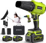 Soplador de Hojas Inalámbrico ZARIMI 980,000 RPM con 2 Baterías