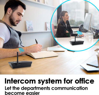 Intercomunicador QNIGLO LD666 Inalámbrico 4 Unidades