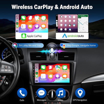 Estéreo Eonon Mazda 3 2010-2013 Android 14 CarPlay 4+64GB