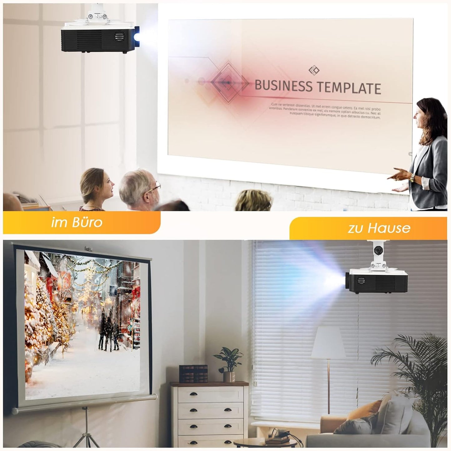 Poste de proyector universal Simbr capacidad de carga 33lb