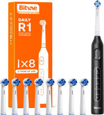 Cepillo Eléctrico Bitvae R1 Giratorio 8 Cabezales recargable.