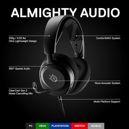Auriculares Para Juegos Arctis Nova 1 SteelSeries