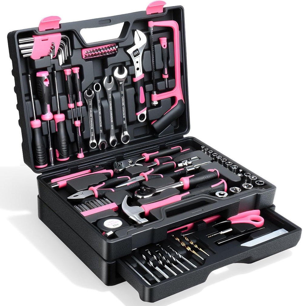Kit de herramientas Tverim, rep. domésticas/automotrices, 412 pcs.