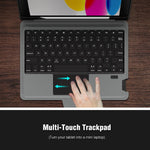 Funda para iPad air de 11ª generación con teclado inalámbrico Nillkin CAJA ABIERTA