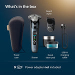 Afeitadora eléctrica, Philips Norelco i9000, en seco y húmedo, 360º.