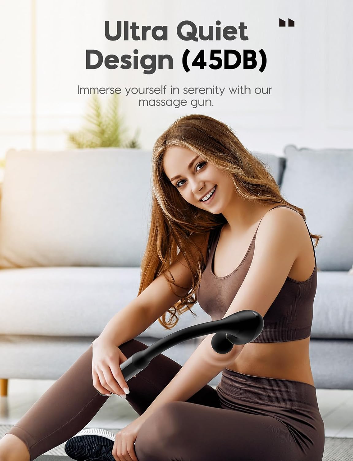 Pistola de masaje con mango de extensión mejorado. (USADO)