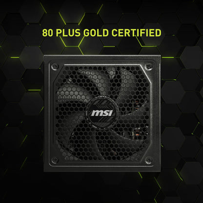 Fuente Poder MSI MAG A1000GL PCIE5 1000W 80 Plus Gold