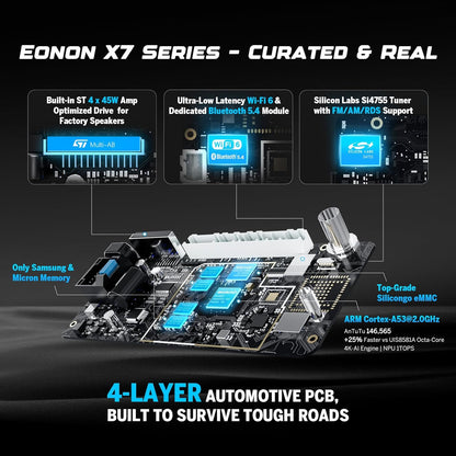 Estéreo Eonon Mazda 3 2010-2013 Android 14 CarPlay 4+64GB