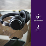 Philips Audio TAH9505 Auriculares Híbridos con Cancelación Activa de Ruido.