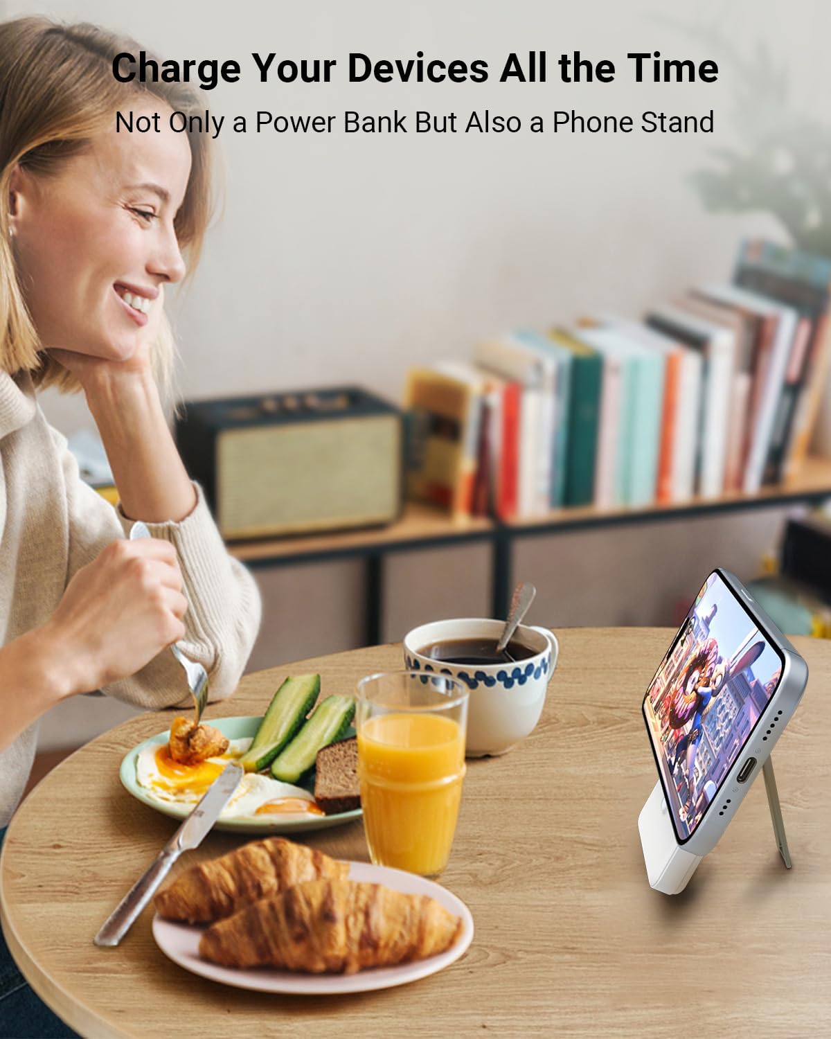 Cargador portátil inalámbrico magnético Eazpower