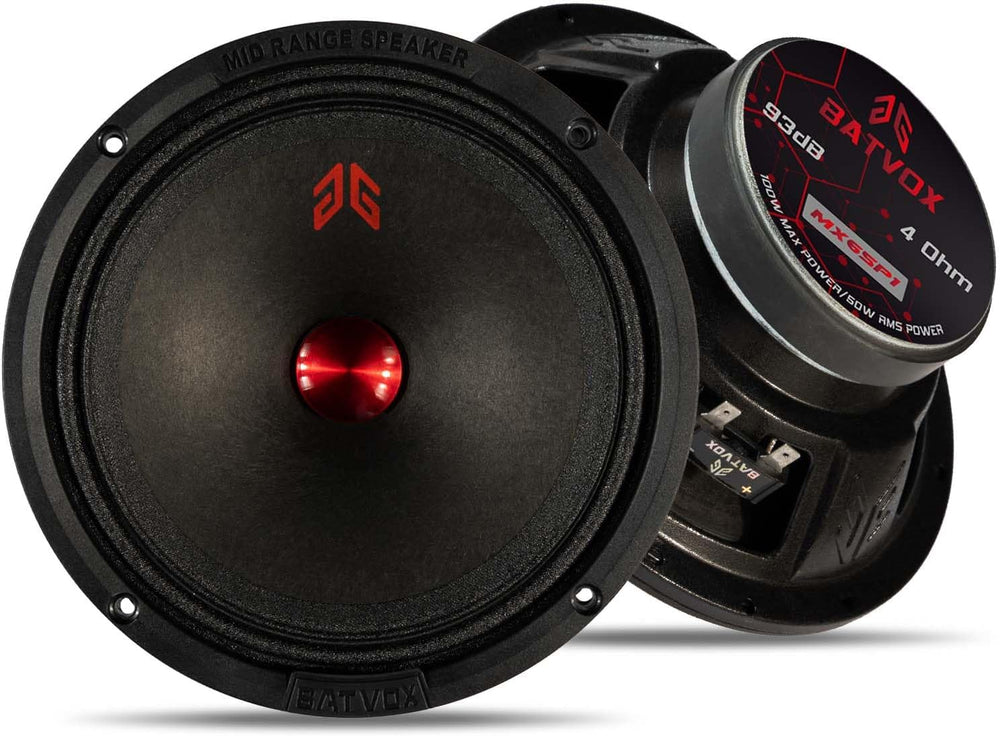 Altavoz de Rango Medio MX65P1, de 6.5"- 200 V, 4 Ohmios, de Puerta.