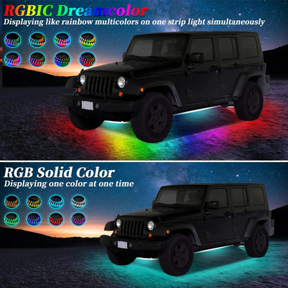Luz led para coches-camiones RGBIC sistema iluminación (USADO)