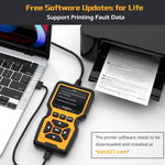 ZMOON ZM201 Scanner OBD2 Diagnóstico Automotriz Check Engine Reset