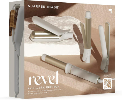 Plancha Sharper Image Revel 4 En 1 Multiestilizador