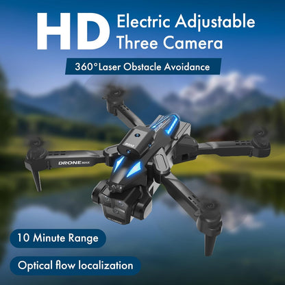 Mini dron C10 con cámara de cuatro direcciones (USADO)