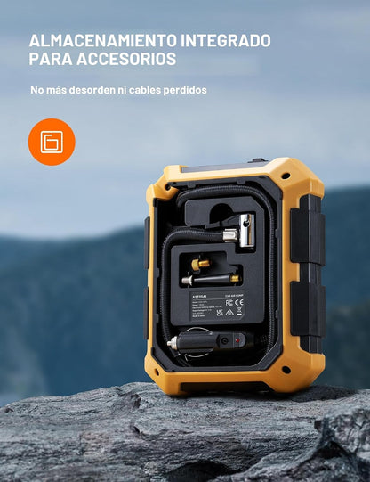 Compresor Aire AstroAI 12V 100 PSI Digital Auto USADO