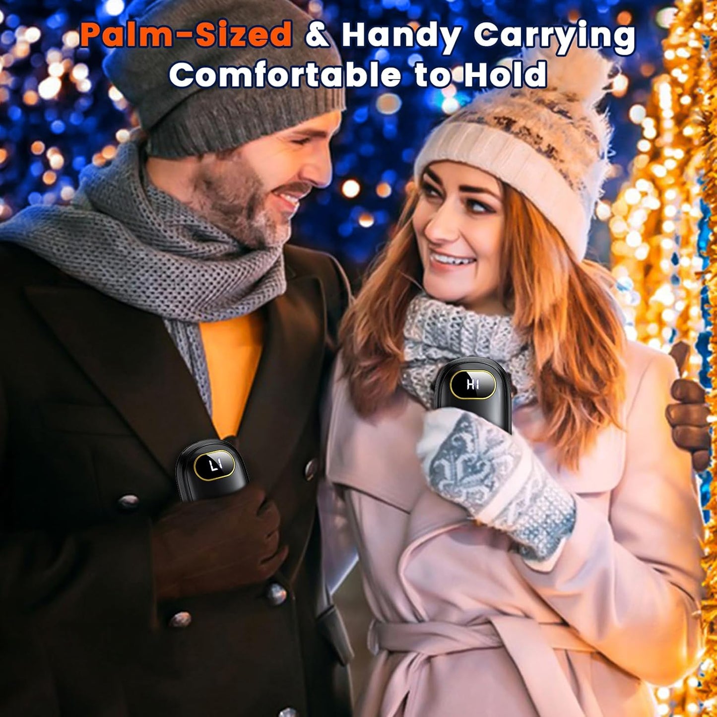 Calentadores de manos recargables, calentador de manos eléctrico.