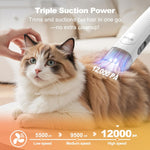 Kit Aseo Mascotas Aspiradora Grooming Afloia LM1 5 En 1