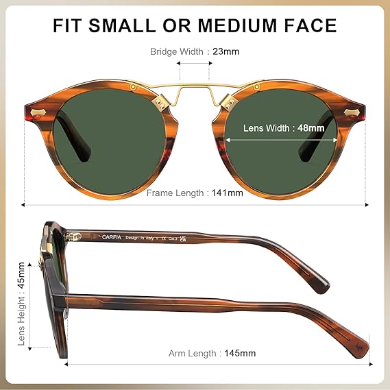 Lentes de sol, polarizados, doble puente, protección UV.