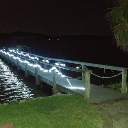 Cuerda de luces LED impermeables, interiores y exteriores, 50FT.