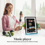 Pantalla inteligente de 15.6" con calendario, Apps Android y Portaretrato.
