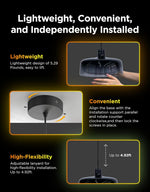 Lámpara colgante Govee H60C1, RGBIC de tres capas, iluminación inteligente.