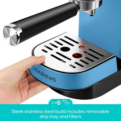 Cafetera Maquina Espresso Casabrews CM541820 Bar Acero