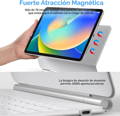 Funda con Teclado para iPad 11" Ipad Pro & 10.9" Ipad Air (USADO)