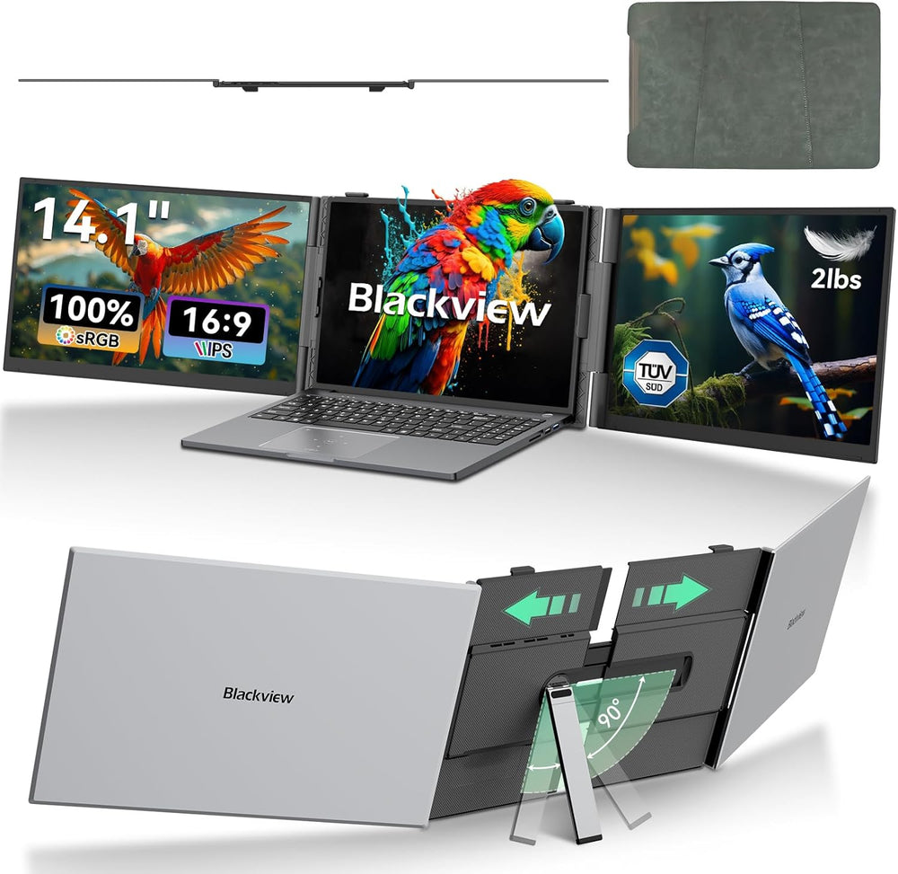 Blackview DCM6 Monitor Portátil Triple 14'' FHD IPS USB-C