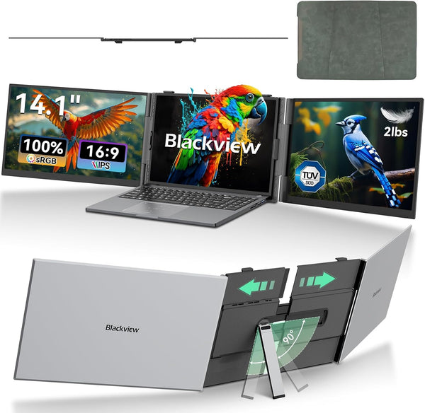 Blackview DCM6 Monitor Portátil Triple 14'' FHD IPS USB-C