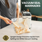 Máquina selladora aspiradora de alimentos, al vacío, (USADA).