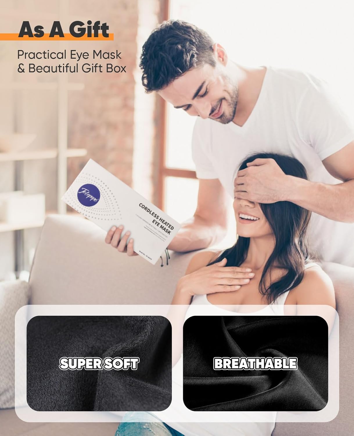 Máscara ocular térmica inalámbrica ojos secos blefaritis