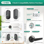 Cerradura Inteligente Yamiry YR02 Huella Teclado Código