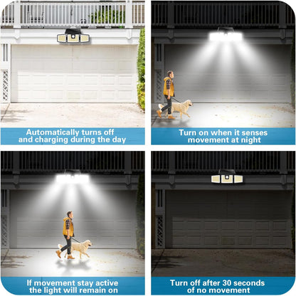 AmeriTop Luces solares para exteriores paquete 2 (USADO)