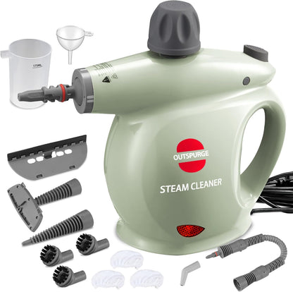 Limpiador de vapor de mano sin quimicos con 13 acc Outspurge