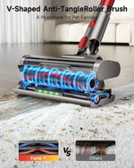Aspiradora inalámbrica de 580 W Aipoway Fame Y, 8 en 1 ROJO