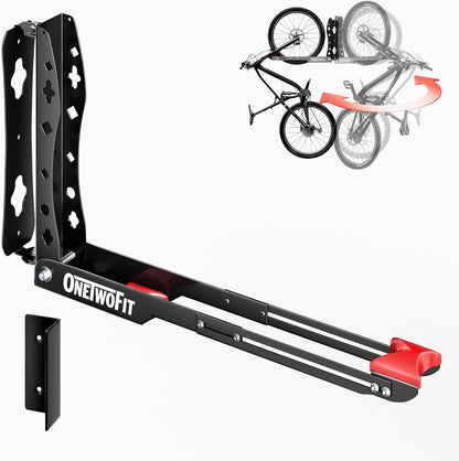 Soportes de pared pivotante para bicicletas ONETWOFIT, 2 UNIDADES