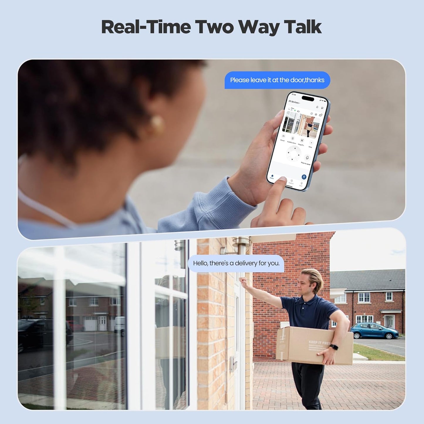 Cámara de seguridad inalámbrica, exterior, solar, WiFi (USADA).