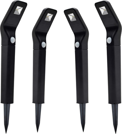 Morvat, Luz solar con sensor de movimiento, para jardin, paisaje.
