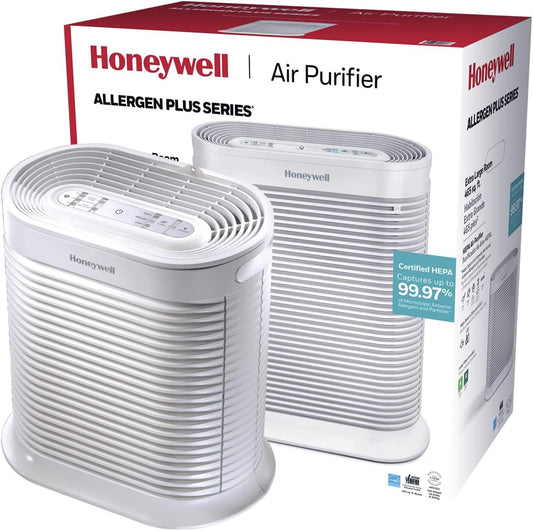 Purificador de aire Honeywell True HEPA para alérgenos.